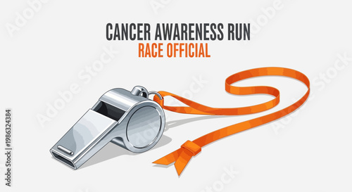 Cancer Awareness Run Whistle Race Official