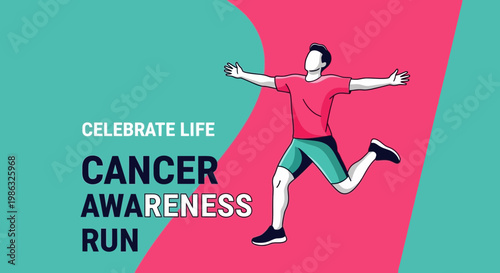 Celebrate Life Cancer Awareness Run Motion Graphic