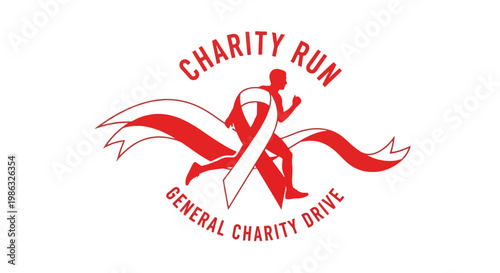 Charitable Run Advocate: Symbolic Motion Toward Aiding Cause And General Charity Drive