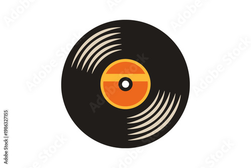 Vinyl Record Music Icon