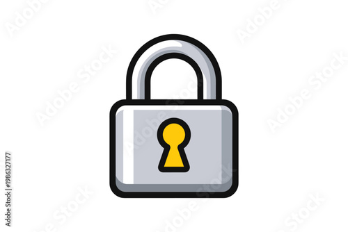 Padlock Icon Security Symbol