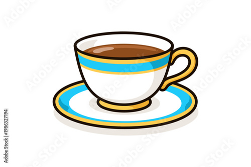 Coffee Cup With Saucer