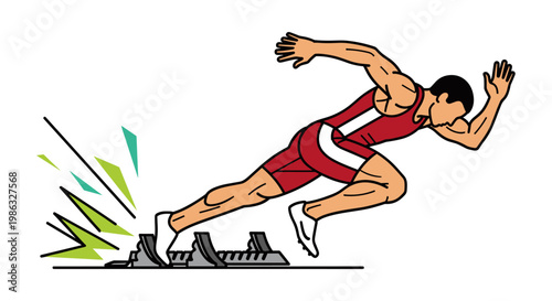 Sprinter Starting Race