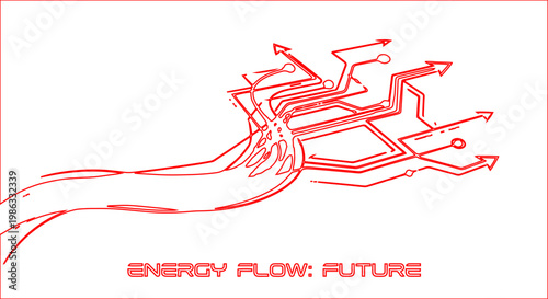 vector illustration of a christmas tree