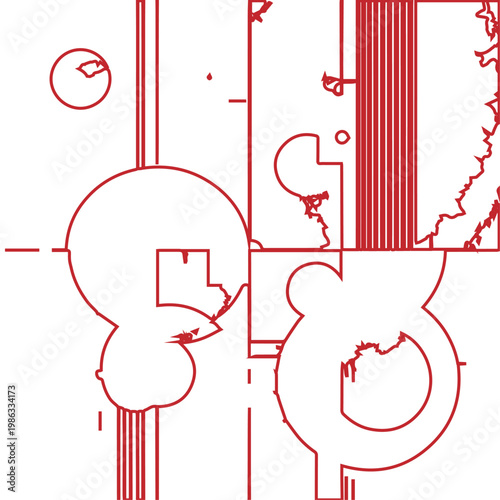 vector illustration of an abstract background