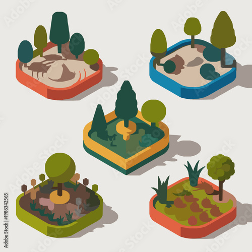 Diverse people urban farming on rooftop garden against cityscape background