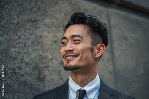 日本人の若いビジネスマン