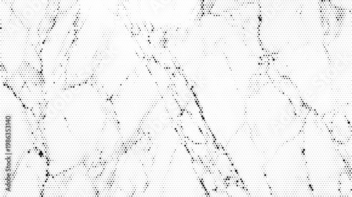 Abstract halftone vector texture with marble pattern overlay background