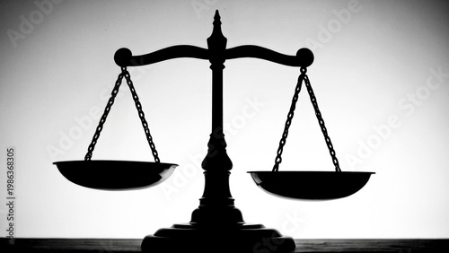 monochrome scale shadow black object white background bright clean balance justice concept wallpaper