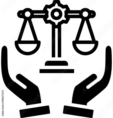 Legal Service mixed icon