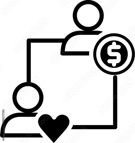 Patronage mixed icon