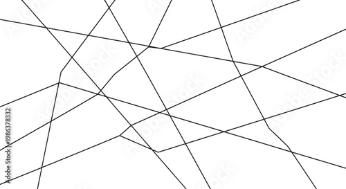 A complex network of intersecting lines.