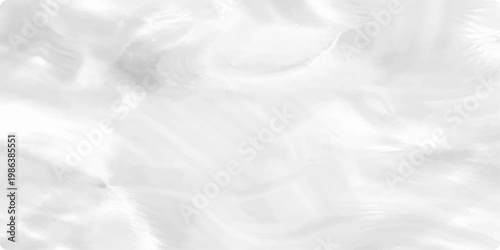 Abstract white silk texture flows like frozen clouds across a cold winter sky and light paper surface