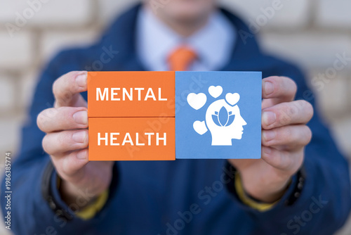 Obraz na płótnie Concept of mental health
