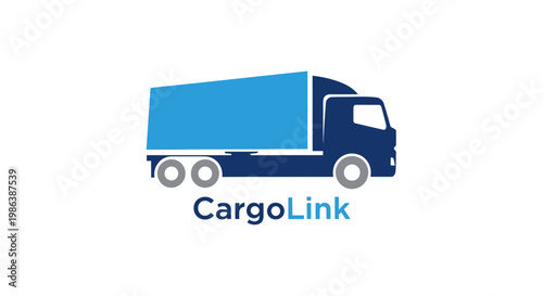 CargoLink Logistics and Transportation Logo Design