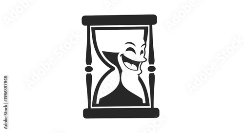 Theater Mask Icon Symbol Illustration.