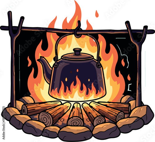 fireplace with burning wood fire creating warm cozy indoor atmosphere