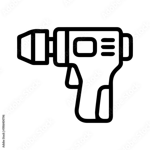 Power Drill Outline Symbol