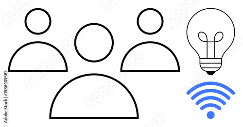 Teamwork concept. Teamwork connects people for shared goals. Teamwork drives innovation through technology, communication, and collaboration. For business, education, tech, startups networking