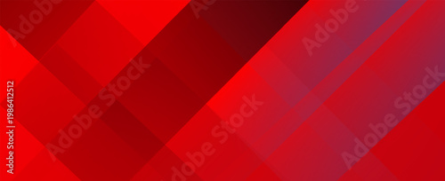 Blue banner background. colorful, red and gray gradations, cross lines, elegant, abstract. vector