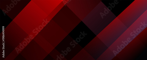 blaek banner background. colorful, red and gray gradations, cross lines, elegant, abstract. vector