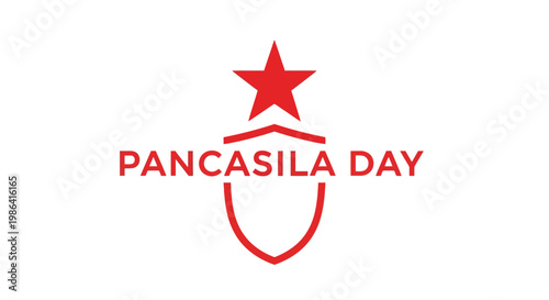 Pancasila Day Logo Symbol Emblem.