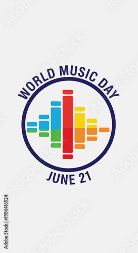 World Music Day Logo June 21.