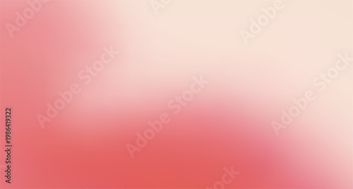 Bright spring gradient background. Light and color gradation from pink to beige creating delicate bg