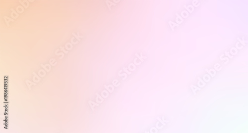 Light spring gradient background. Pastel bg with pink, yellow and violet shades creating dreamy backdrop perfect for seasonal designs
