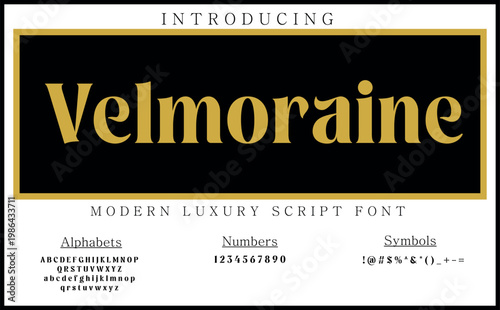 Velmoraine is a refined handwritten script font with smooth flowing strokes, ideal for luxury branding, editorial layouts and creative typography that demands sophistication and elegance.