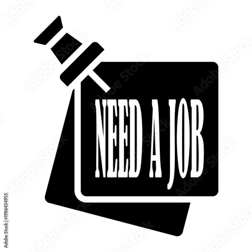 unemployment Solid icon