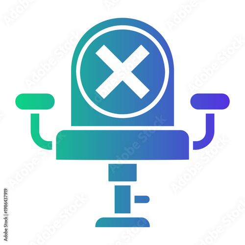 unemployment Gradient icon