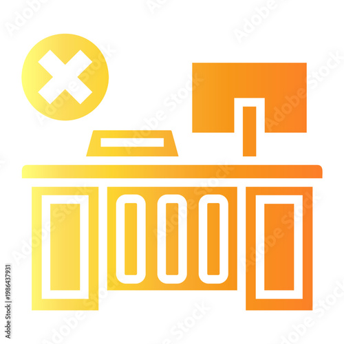 unemployment Gradient icon