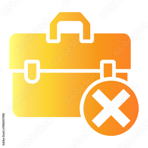 unemployment Gradient icon