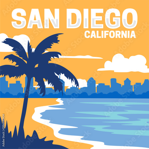 San Diego California with its charming and enchanting natural scenery
