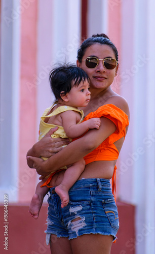 Mother Sharing Love With Baby