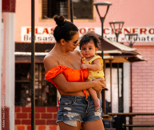 Mother Sharing Love With Baby