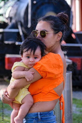 Mother Sharing Love With Baby
