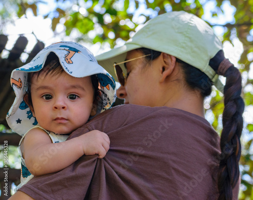 Mother Sharing Love With Baby