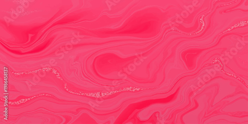 Soft flowing pink silk fabric texture with a light satin wave design creates an abstract textile backdrop for a romantic Valentine wallpaper