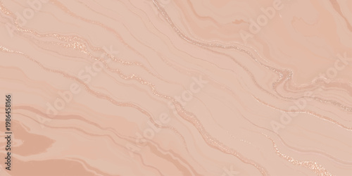 Natural wood texture background reveals a sandy desert pattern of dry wind ripples and brown grain waves for an abstract summer beach nature scene