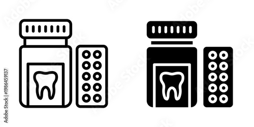 Medicine icon, element icon for design branding, print, and digital media