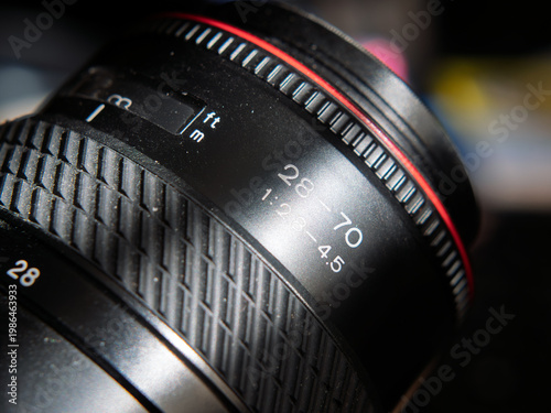 Professional Camera Lens with Zoom Capabilities and Specifications