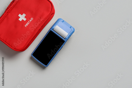 Payment terminal with first...