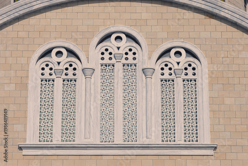 Byzantine Marble Windows in Larnaca Cyprus