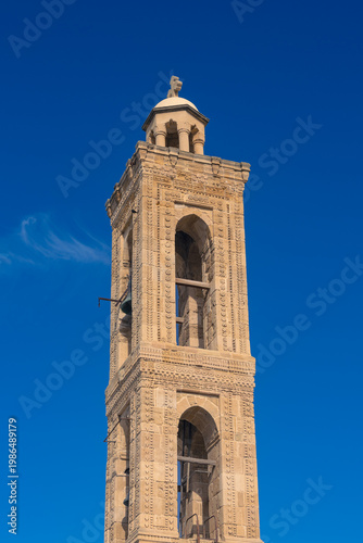 Stone Bell Tower in Larnaca Cyprus