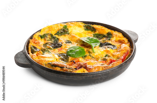 Skillet with delicious frit...