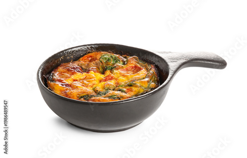 Frying pan with delicious f...