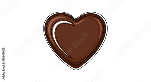 Heart Shaped Chocolate Candy