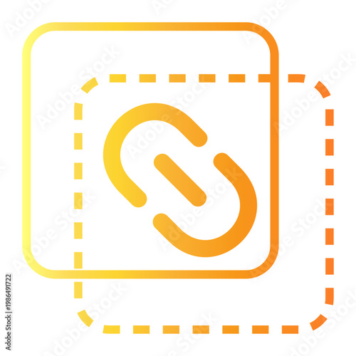 duplicate Line Gradient Icon